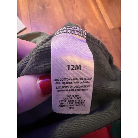 Lot Of 2 Long Sleeve Shirt Kids Dinosaur 12 Months Nwt - Picture 4 of 5